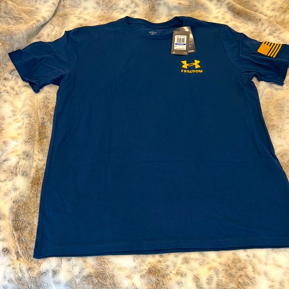NWT Under Armour Blue Shirt Men's XL